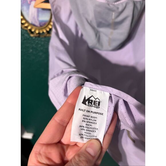 Rei CoOp Women’s Full Zip Hooded Sleeveless Vest Purple Size Small - Picture 4 of 5